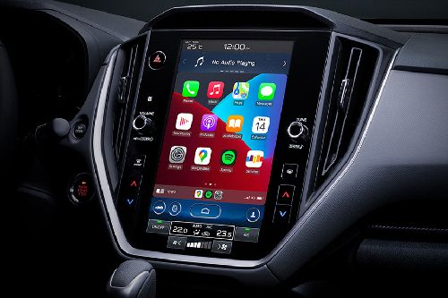 layar sentuh Crosstrek