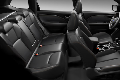 Subaru Forester Front And Rear Seats Together