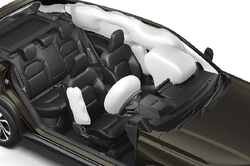 Tampak airbag Suzuki Grand Vitara