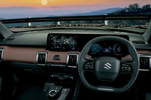 Dashboard View of e-Vitara
