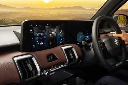 Suzuki e-Vitara Front Ac Controls