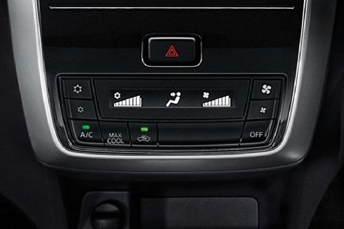 Front AC Controls of Toyota Agya