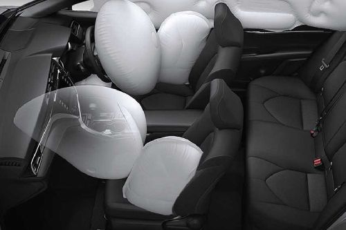 Tampak airbag Toyota Camry Hybrid