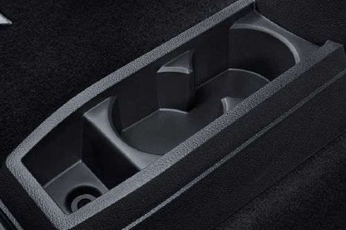 Tampak samping cup holder Calya