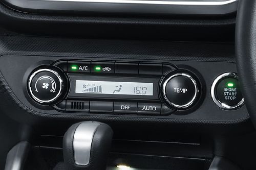 Toyota Raize Front Ac Controls