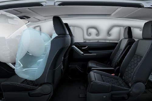 Tampak airbag Toyota Kijang Innova Zenix Hybrid EV
