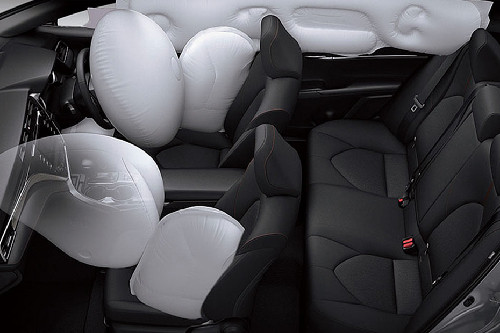 Tampak airbag Toyota Camry HEV