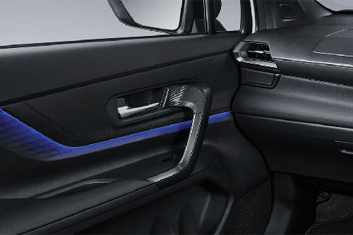 Handle pintu dalam Toyota Veloz Hybrid EV