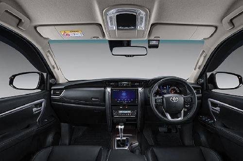 Dashboard View of Fortuner