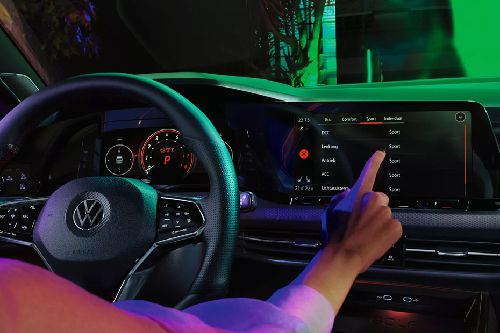 Dashboard View of Golf GTI