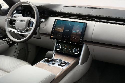 konsol tengah Range Rover
