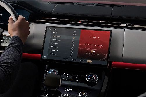 Range Rover Sport touch screen