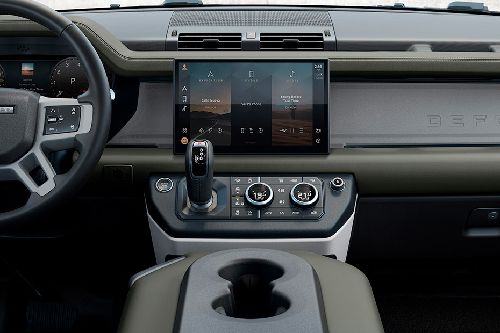 konsol tengah Defender