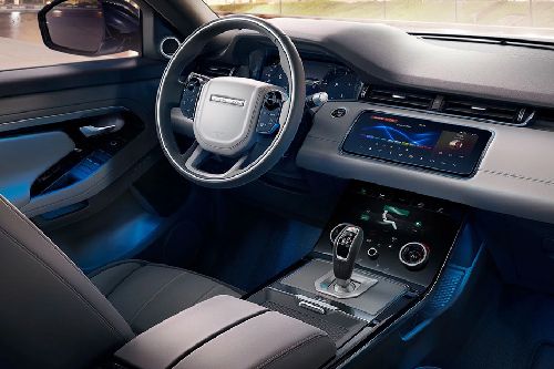 Dashboard View of Range Rover Evoque