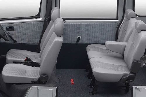 Daihatsu Gran Max MB Front And Rear Seats Together