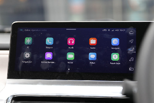 layar sentuh Wuling Air EV