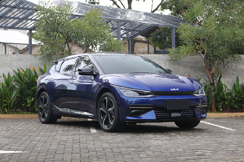 Tampak depan medium Kia EV6